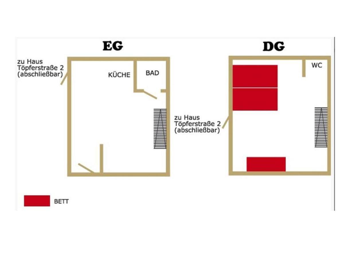 Apartmán Toepferhof 1 Tangermünde Exteriér fotografie